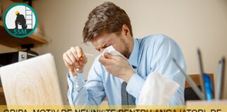 Gripa la locul de munca si 10 sfaturi pentru a nu o raspandi