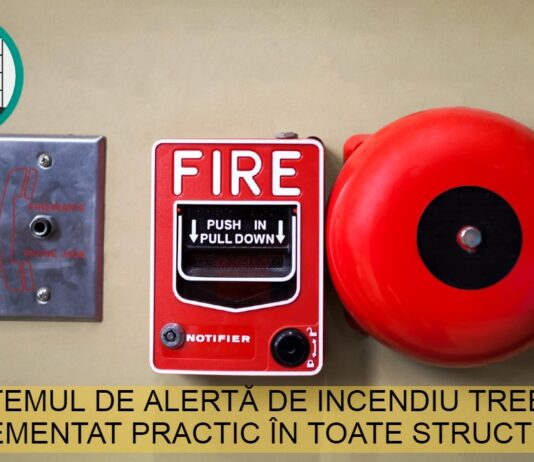 Sistemul de alertă de incendiu, acționat electric